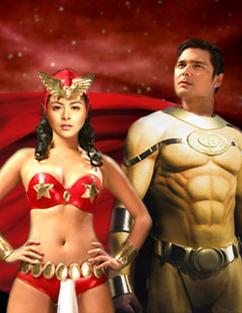 Captain Barbell meets Darna