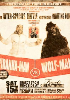 Piranha-Man Vs. Wolf-Man : Howl of the Piranha