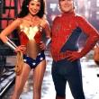 Sarah Michelle Gellar as Wonder Woman & Jack Black as Spider-Man